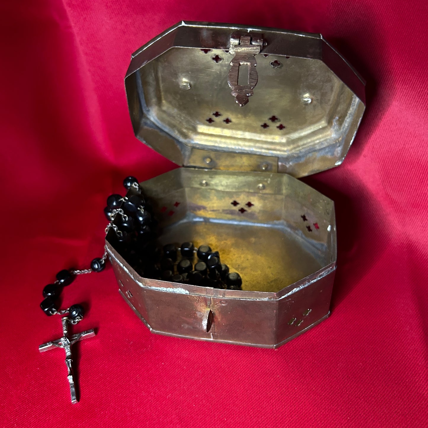 Brass Cricket Box