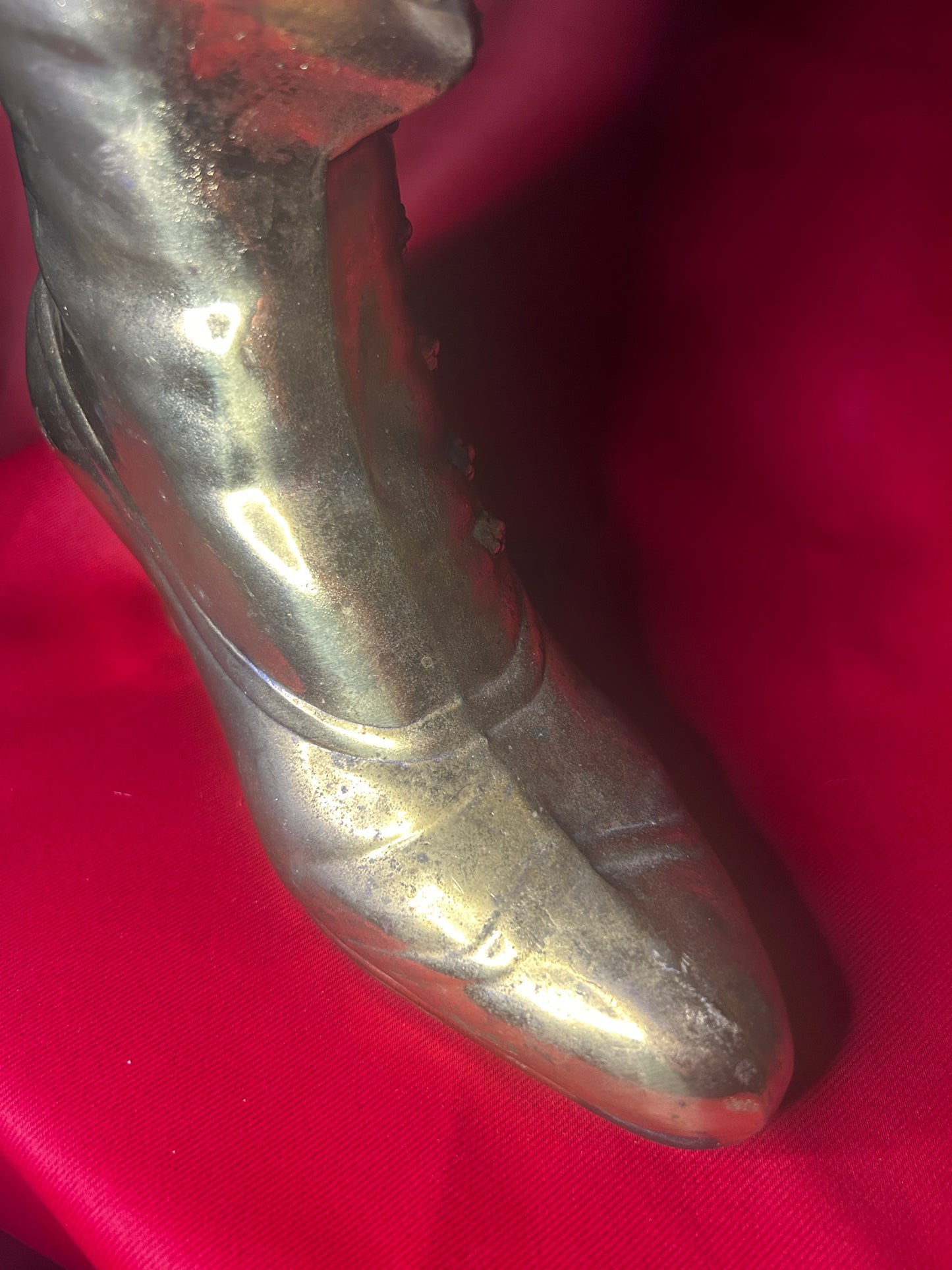 Vintage Victorian Boot Vase