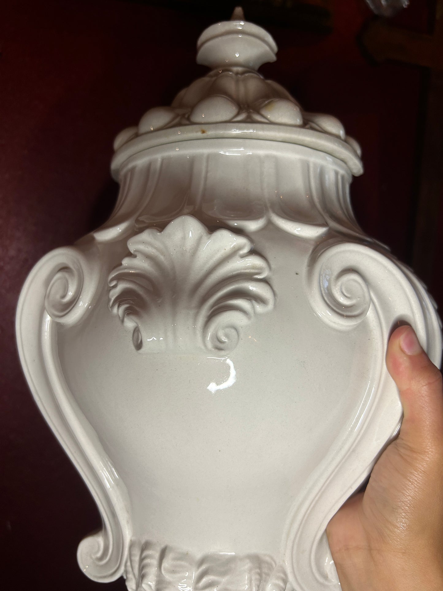 Made in Italy Faux Fountain Lion Head