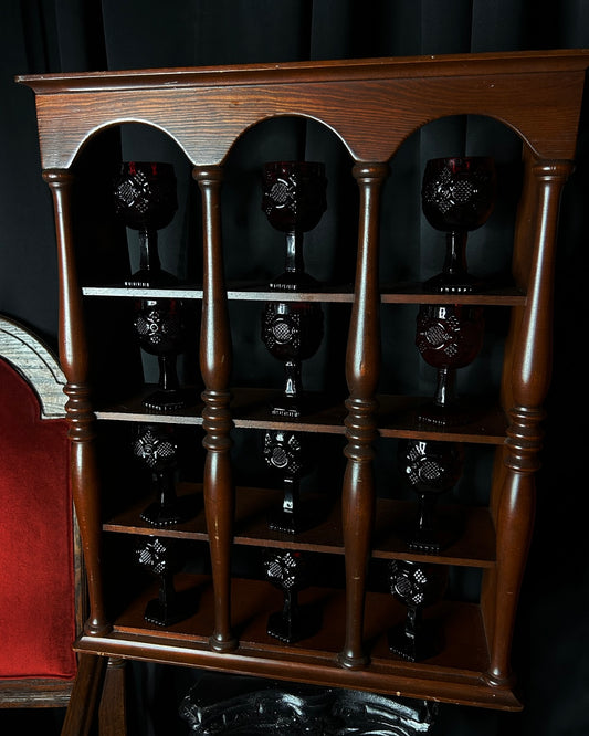 Single Crimson Goblet