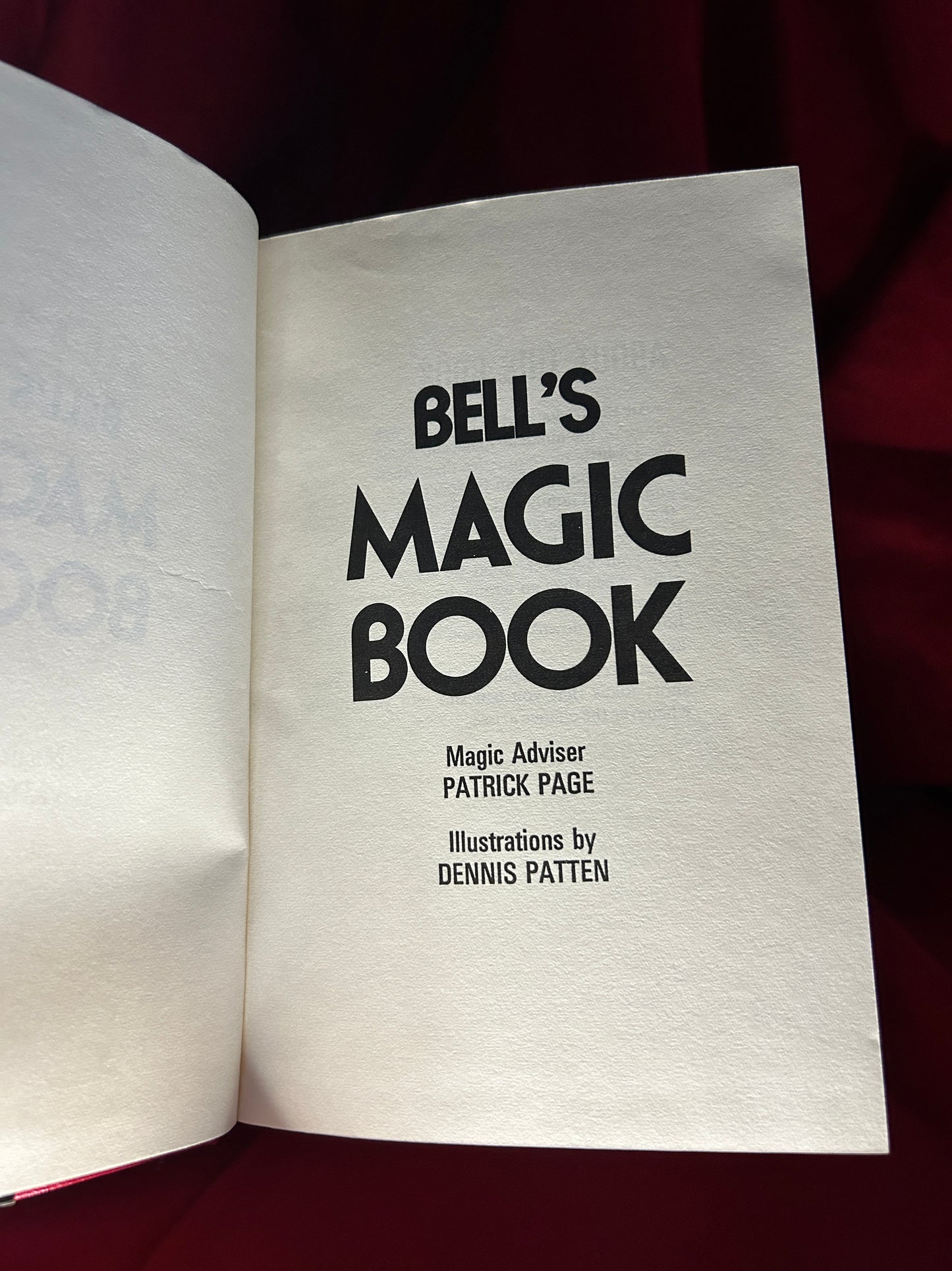 Bell's Magic Book 1973