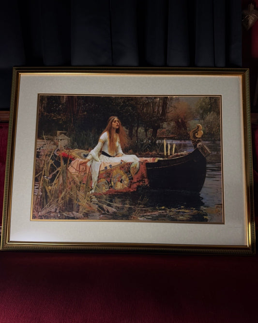 LARGE βThe Lady of ShalottβFramed Print