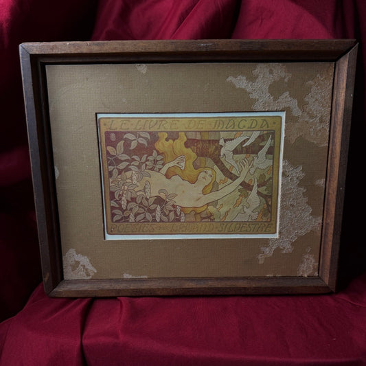 "Le Livre de Magda" by Paul Berthon Wooden Box