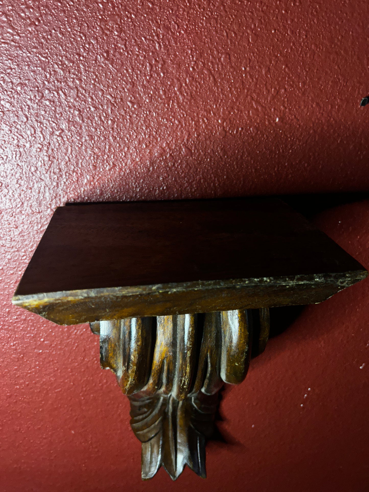 Wooden Ornate Shelf