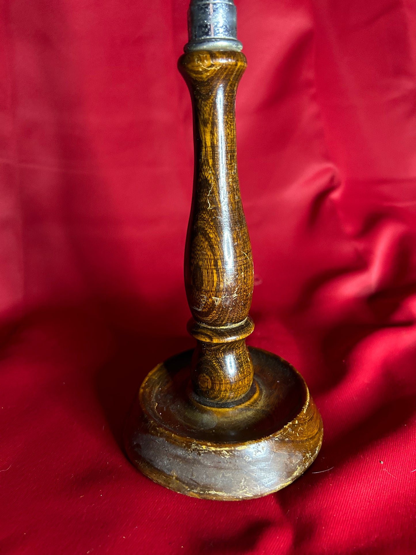 Wooden & Metal Candleholder
