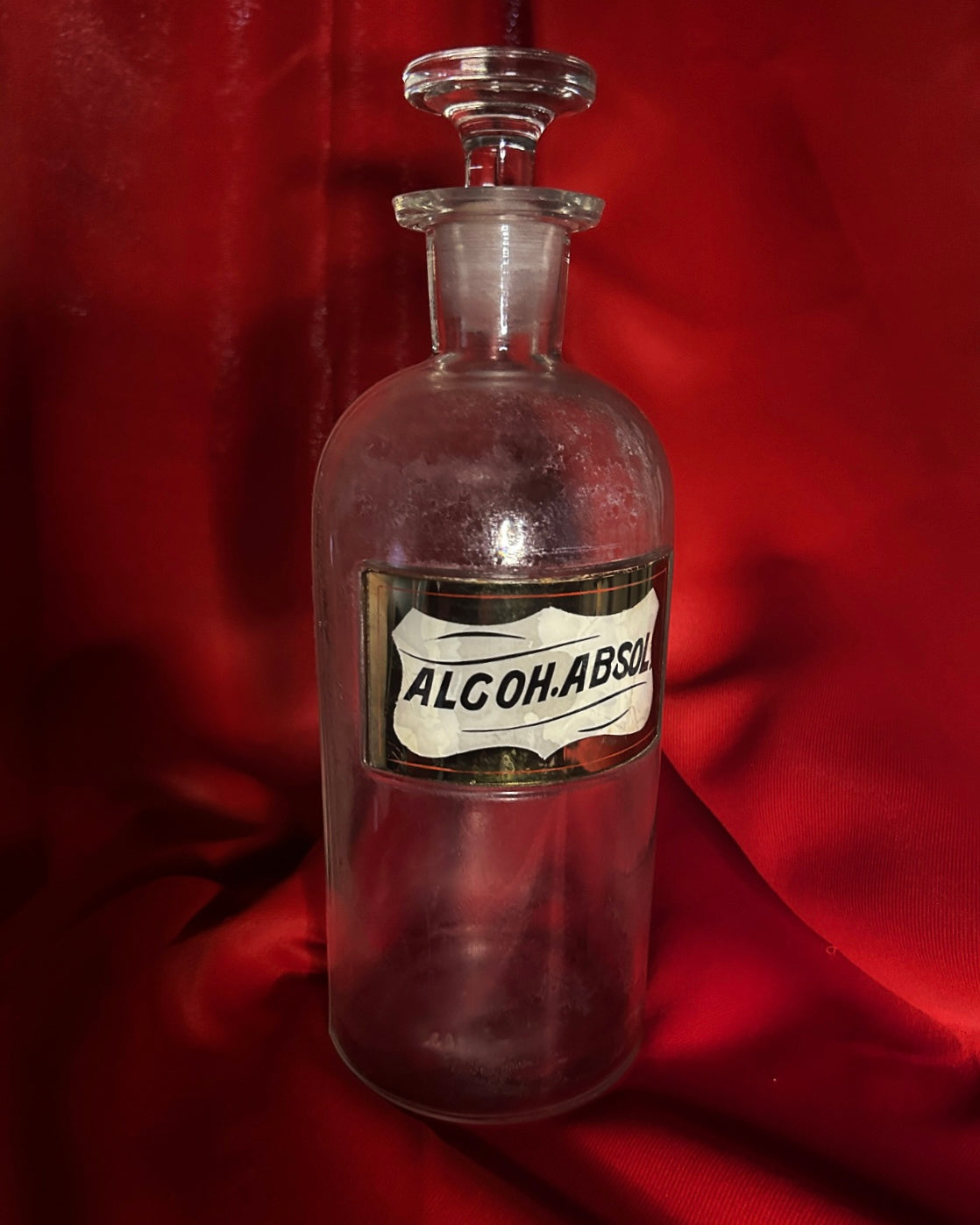 Vintage Apothecary Bottle