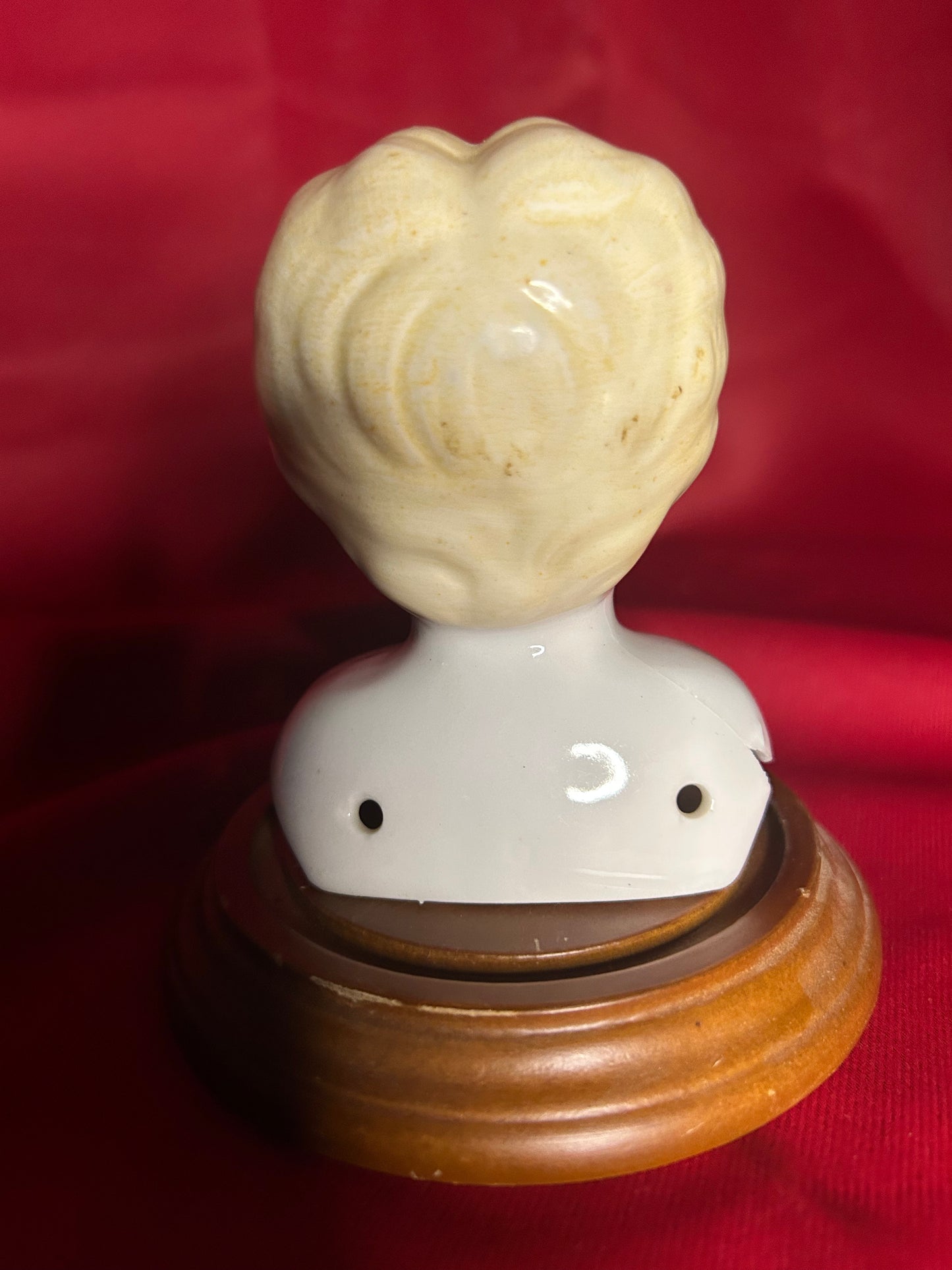 Blonde Low Brow China Doll Head
