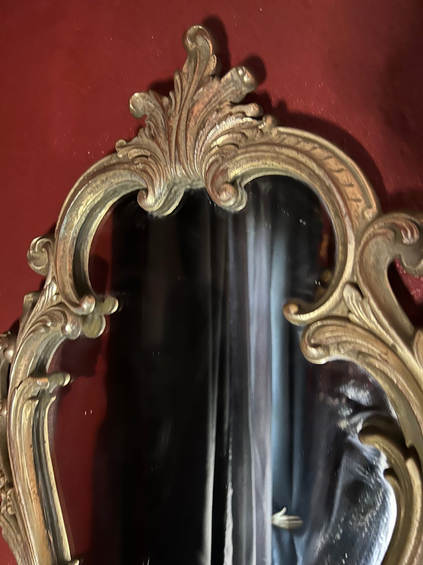 Extra Large Mirror with Wall Pocket