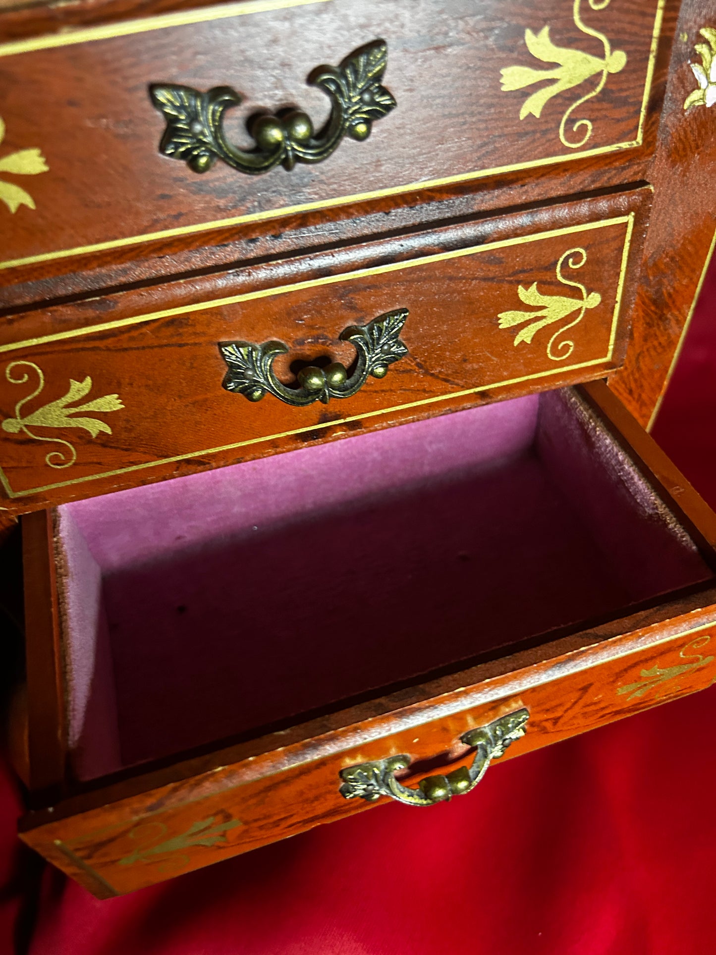 Wooden Musical Jewelry Box