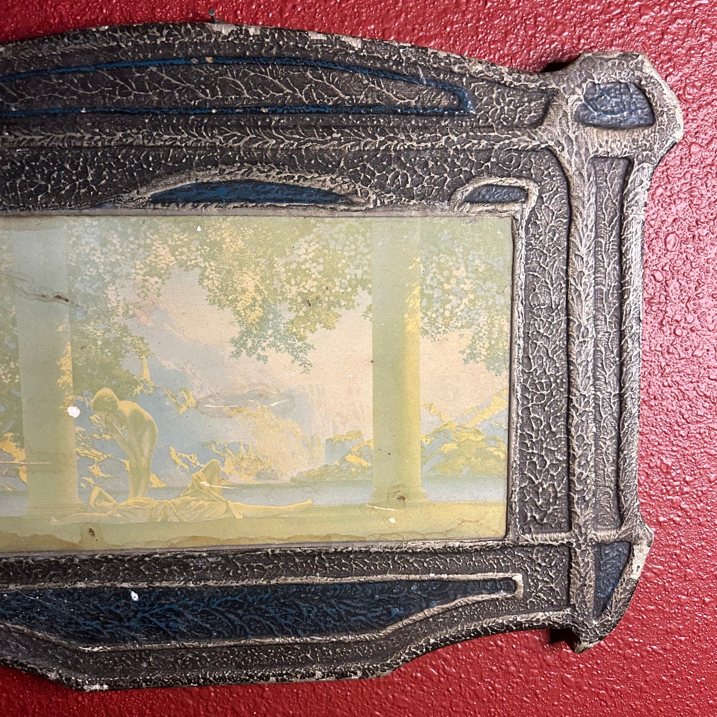 Maxfield Parrish Daybreak in Unique Frame