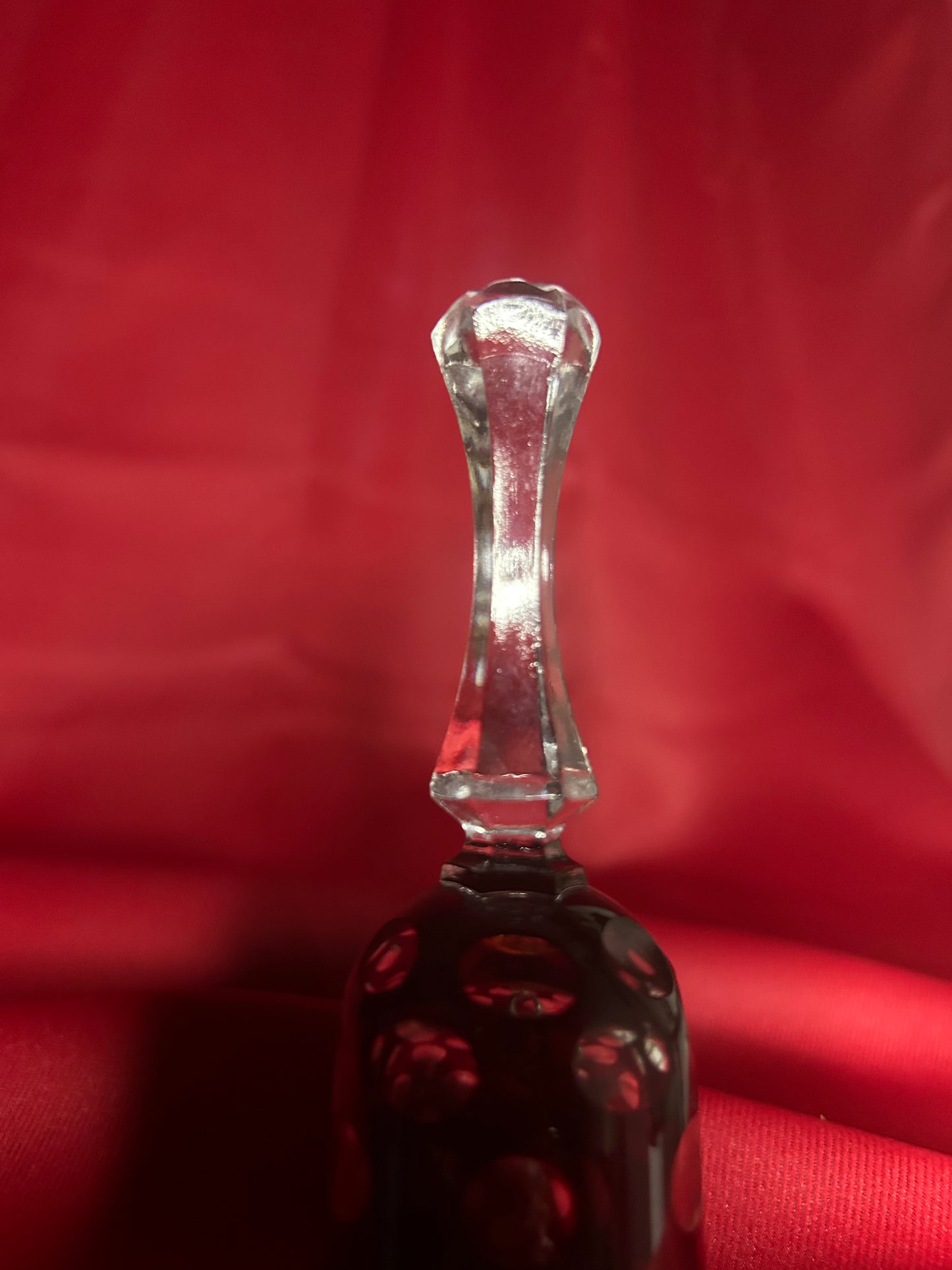 Ofnah Crystal Crimson Red Bell