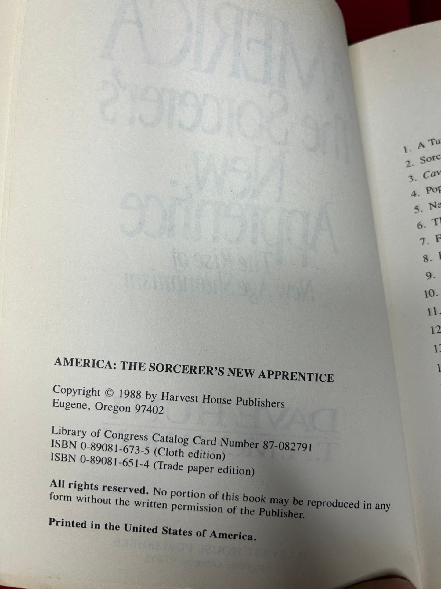 America The Sorcerer’s New Apprentice