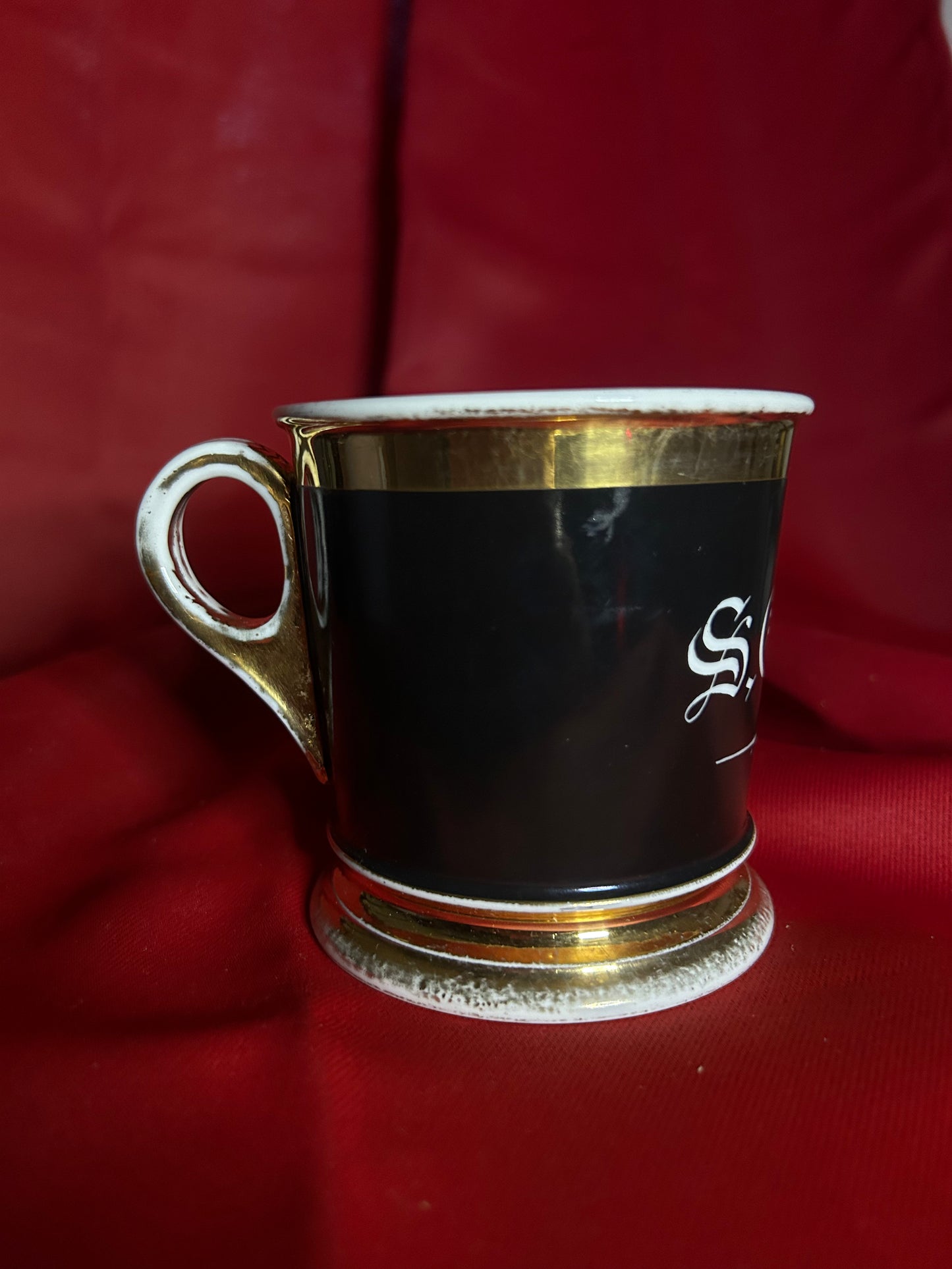 What a HOOTE! Antique Shaving Mug