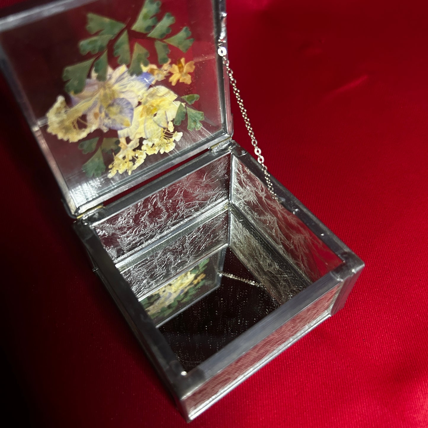 Pressed Flower Curio Box