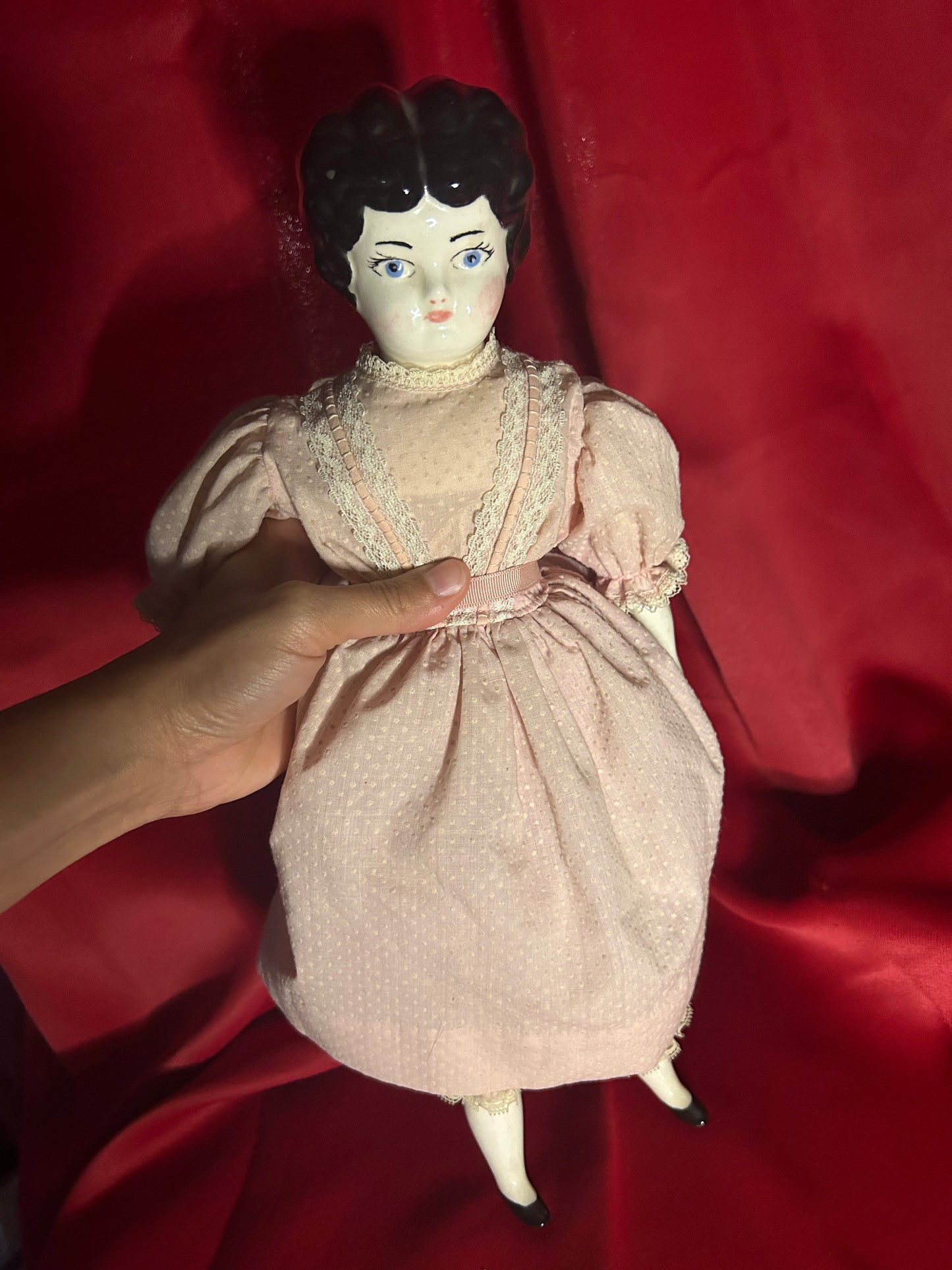 Vintage Large Reproduction China Doll