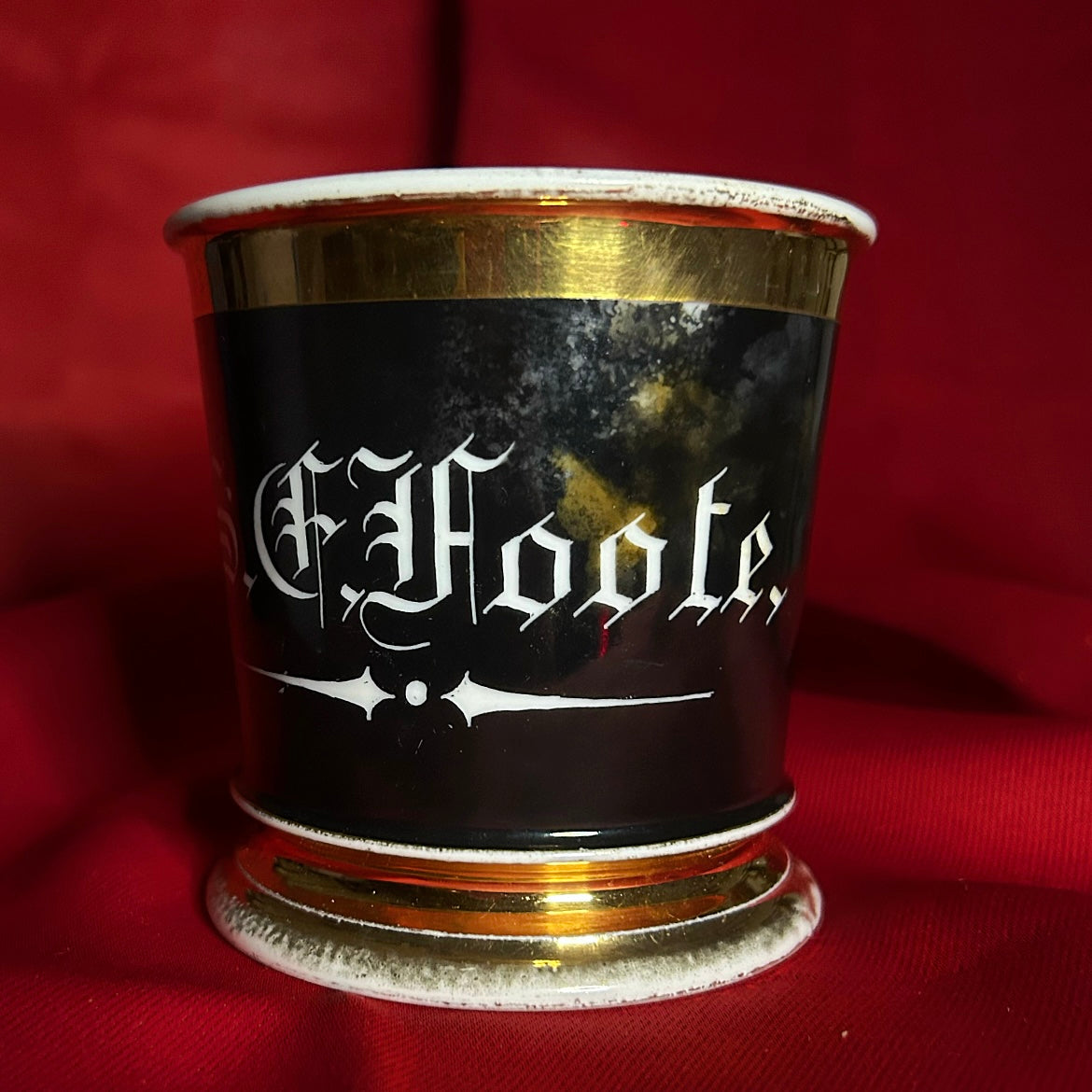 What a HOOTE! Antique Shaving Mug