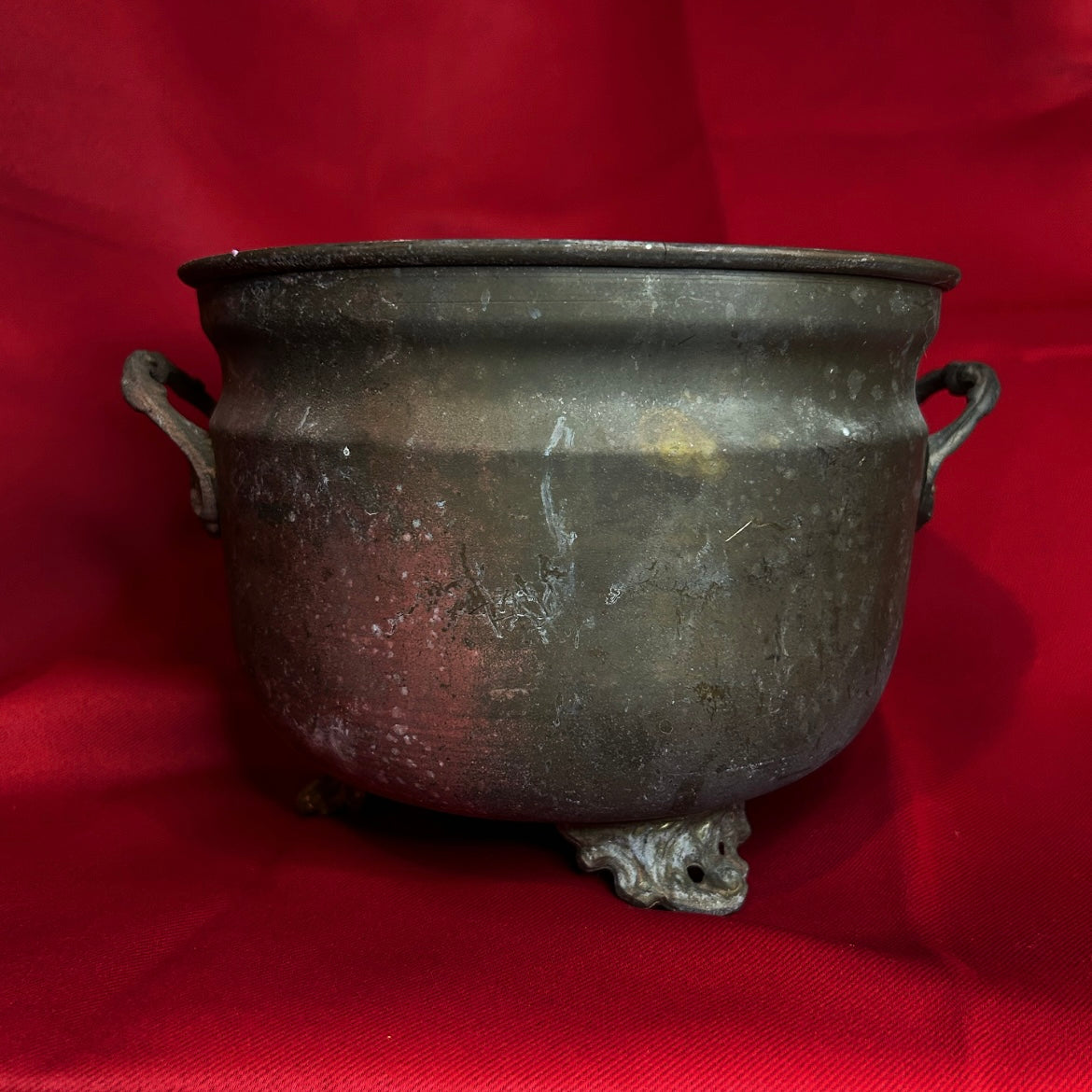 Large Brass Cauldron