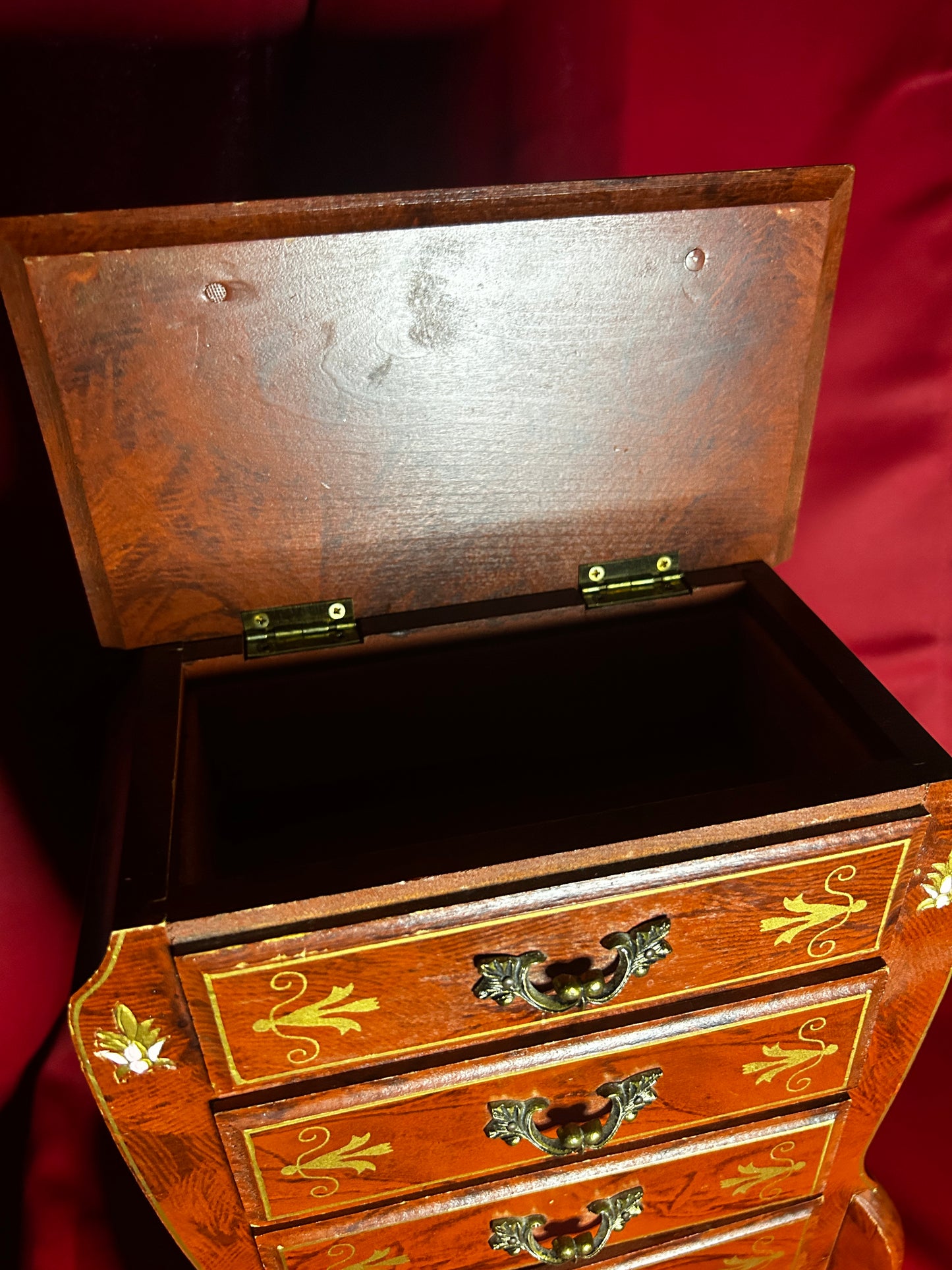 Wooden Musical Jewelry Box