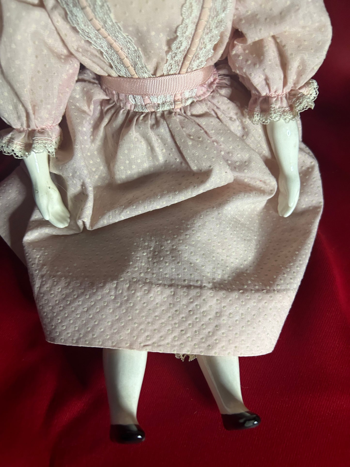Vintage Large Reproduction China Doll