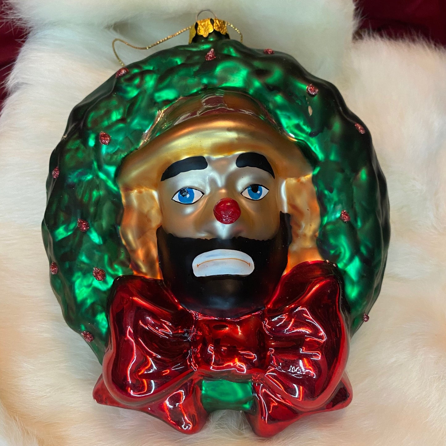 Vintage Emmett Kelly Jr. Set of Ornaments