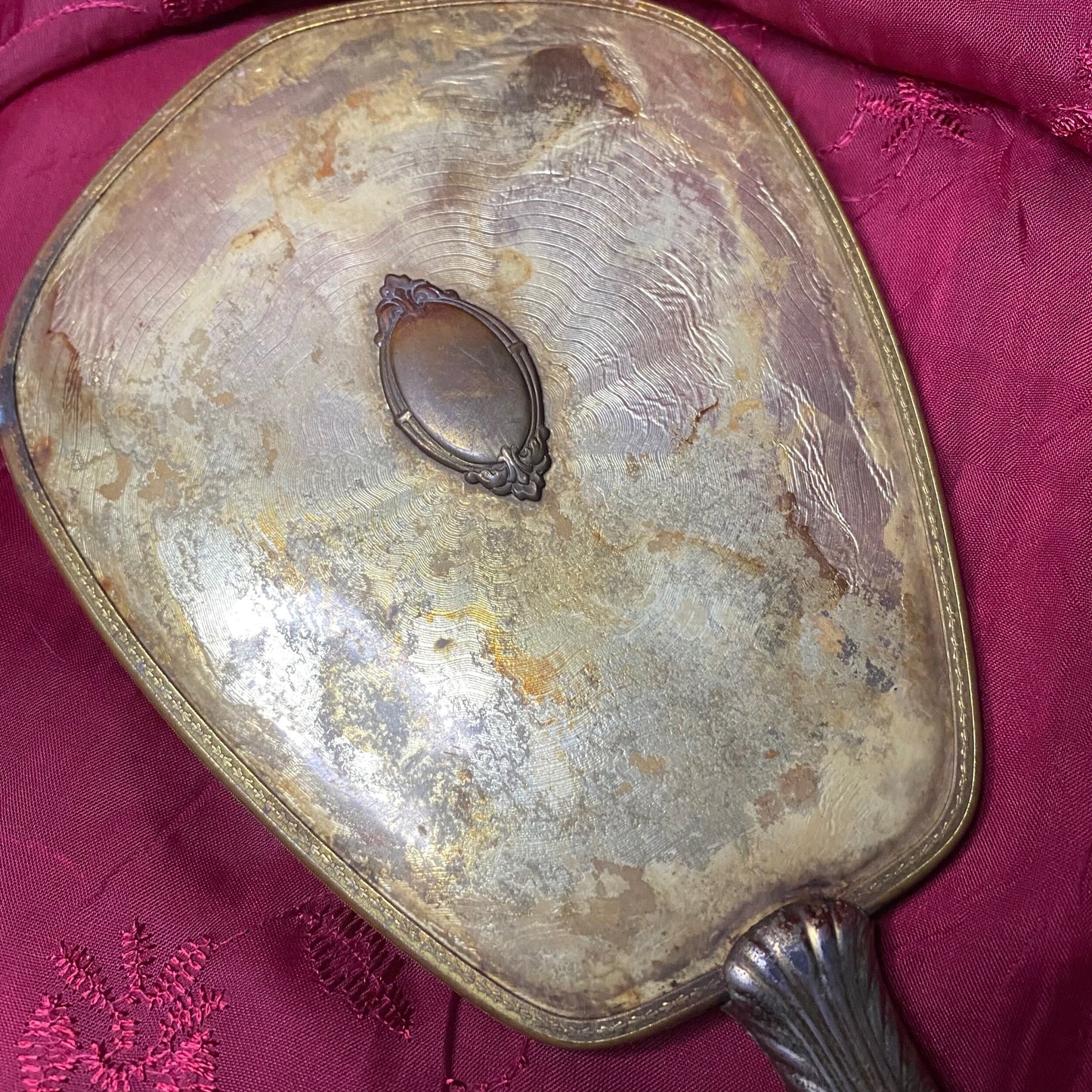 Vintage Hand Held Mirror