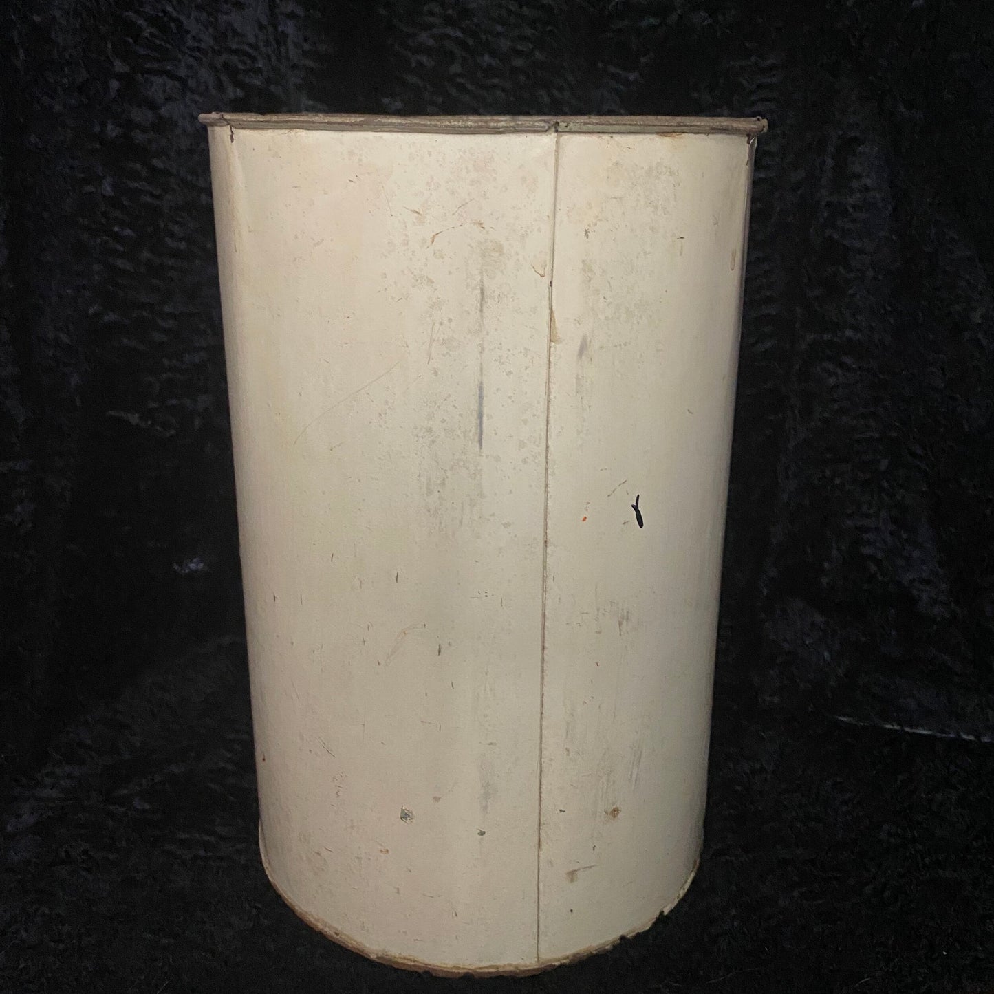 Vintage Clown Metal Tin Canister/Trash Can