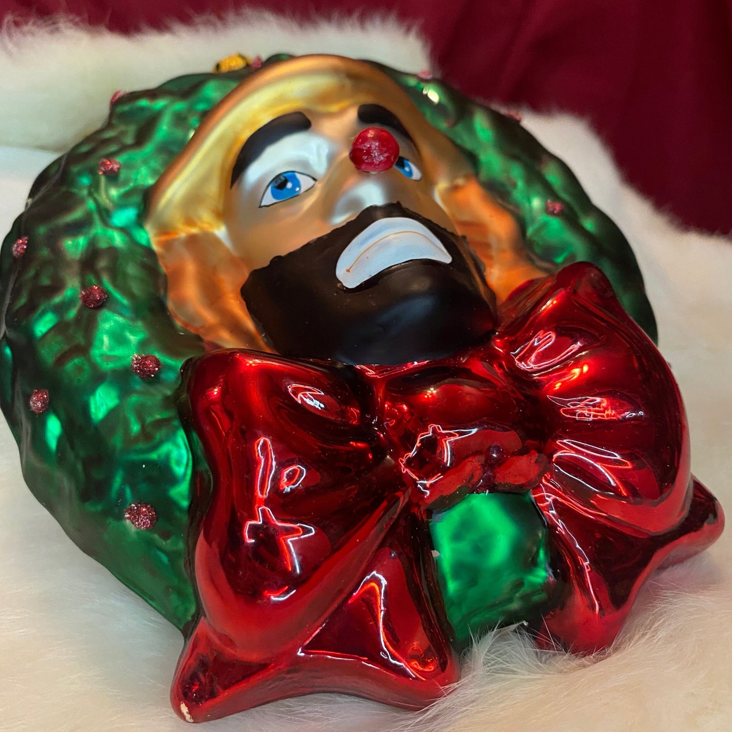 Vintage Emmett Kelly Jr. Set of Ornaments
