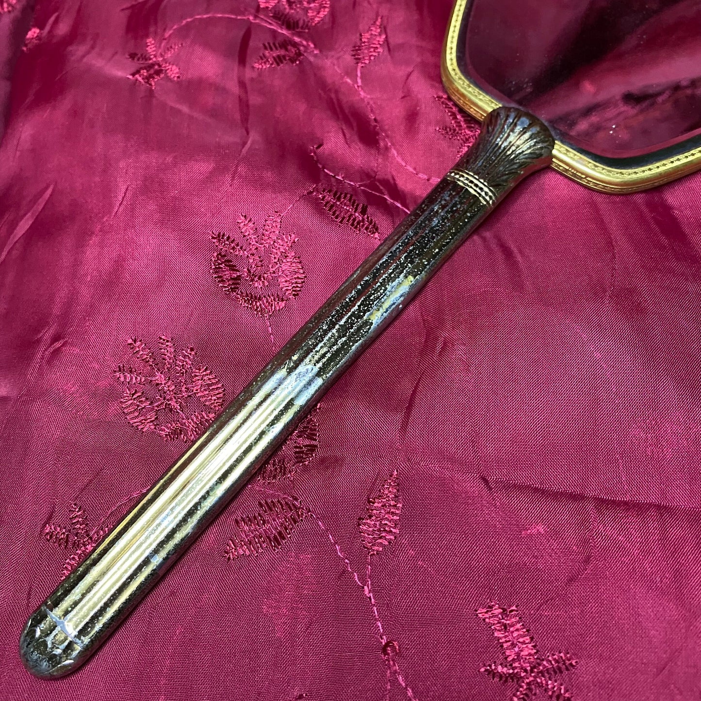 Vintage Hand Held Mirror