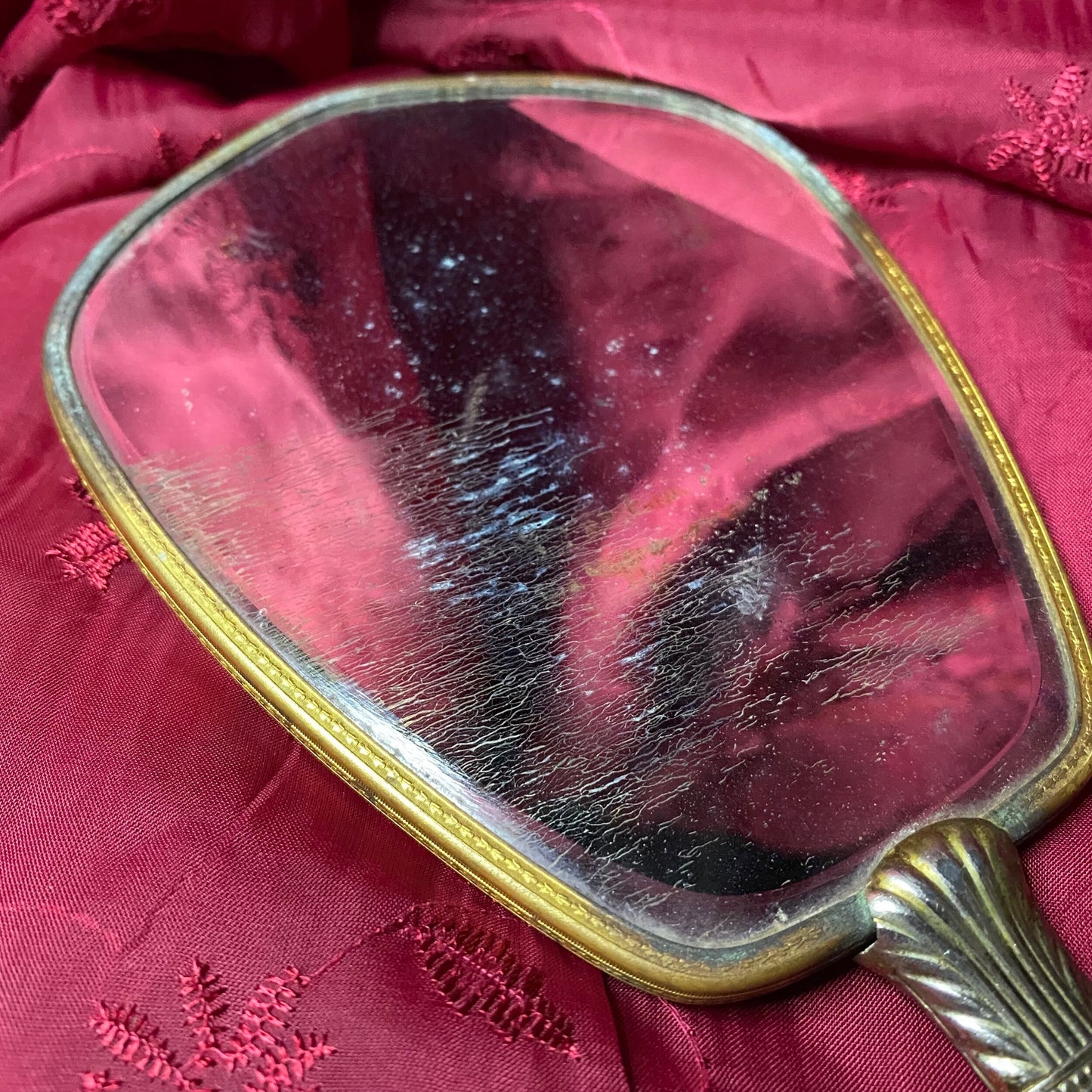 Vintage Hand Held Mirror