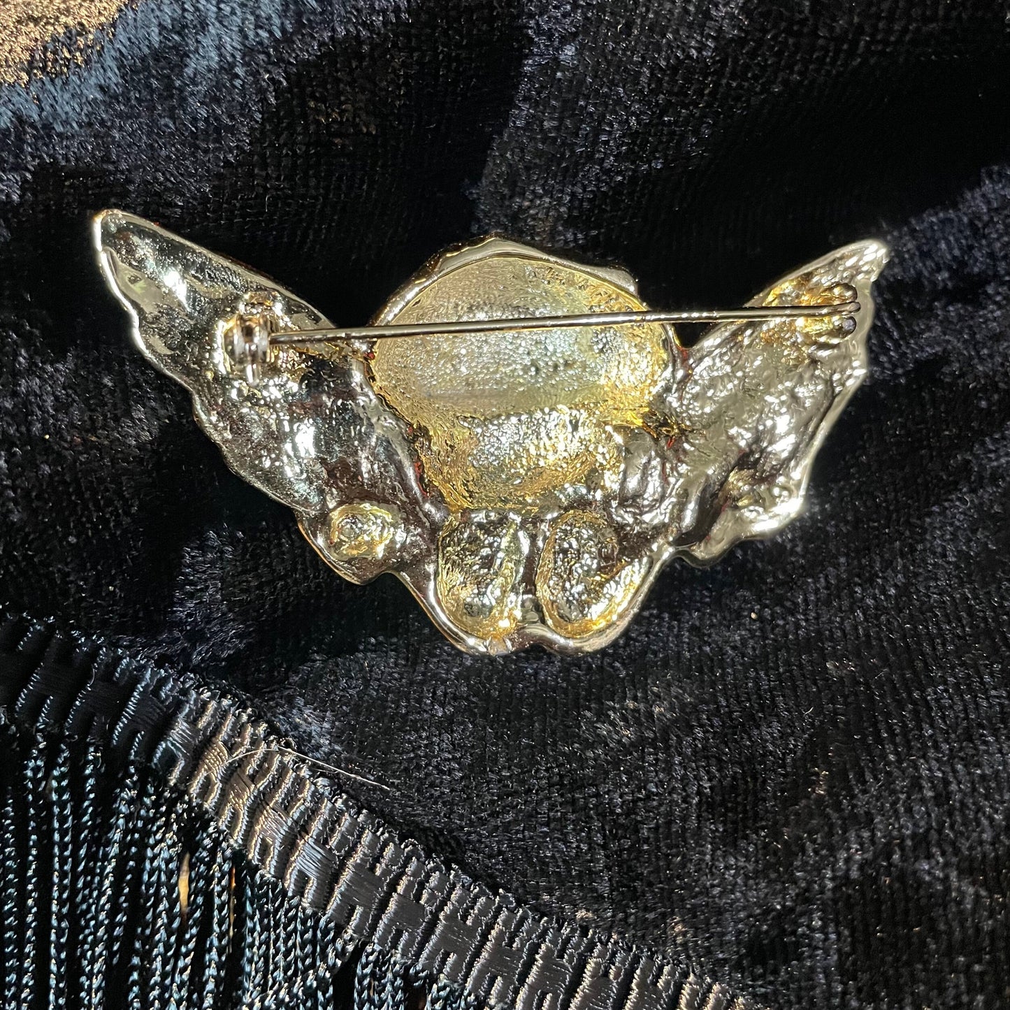 Vintage Cherub Brooch