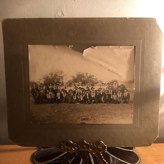 Rare Oddfellows and Rebekahs Cabinet Card