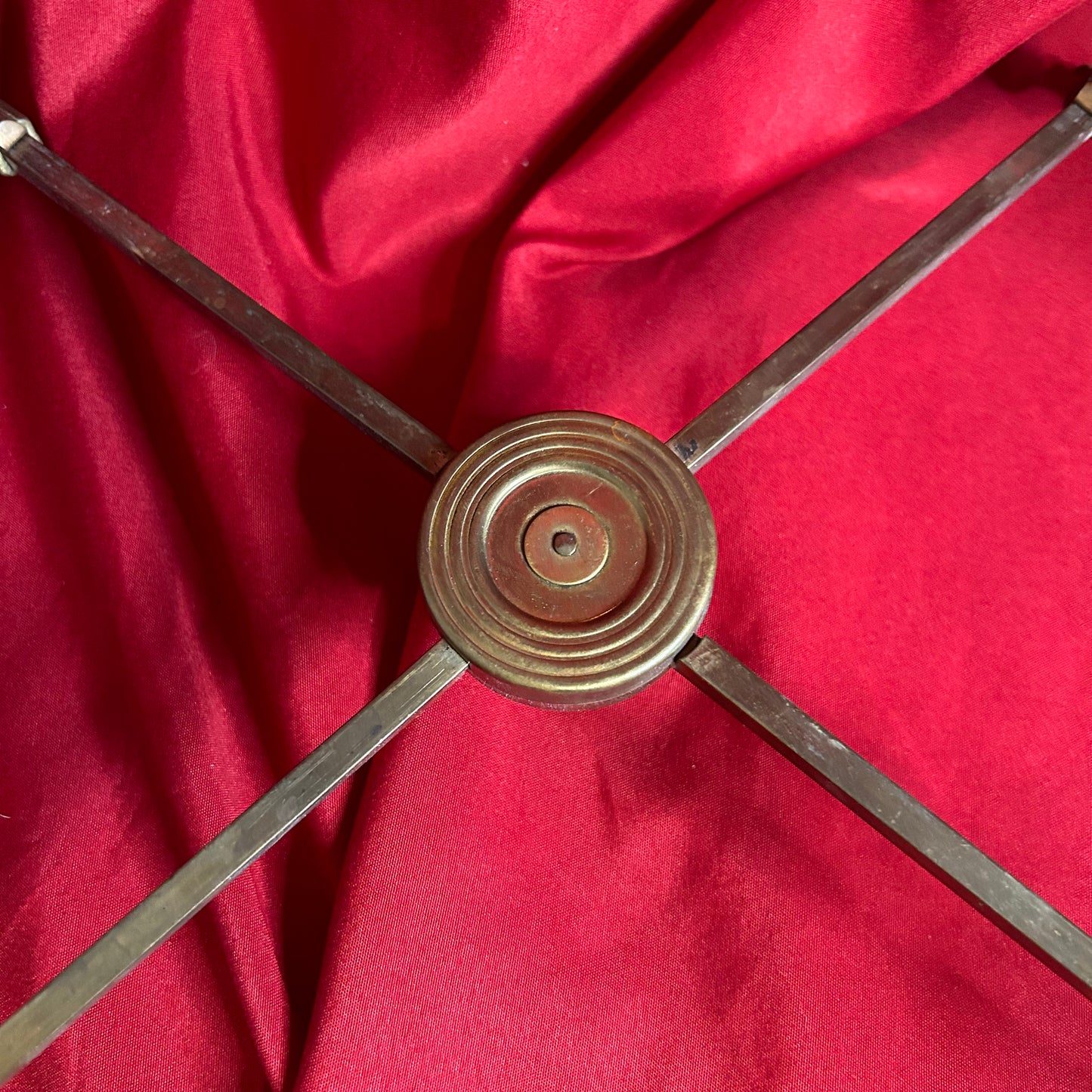 Vintage Brass Footed Expandable Trivet