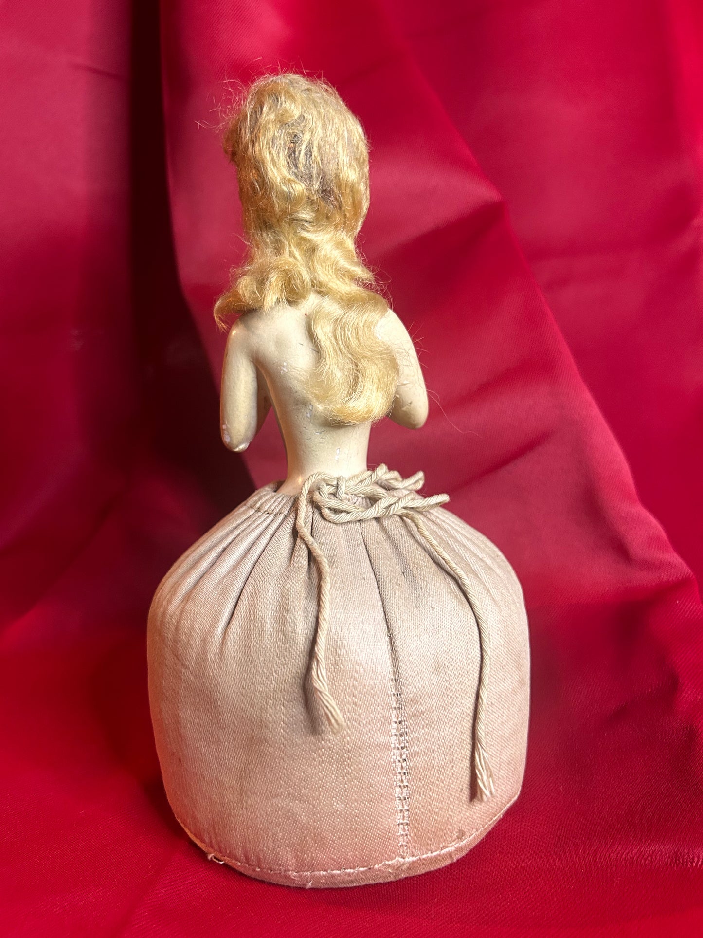Antique Chalkware Pin Cushion