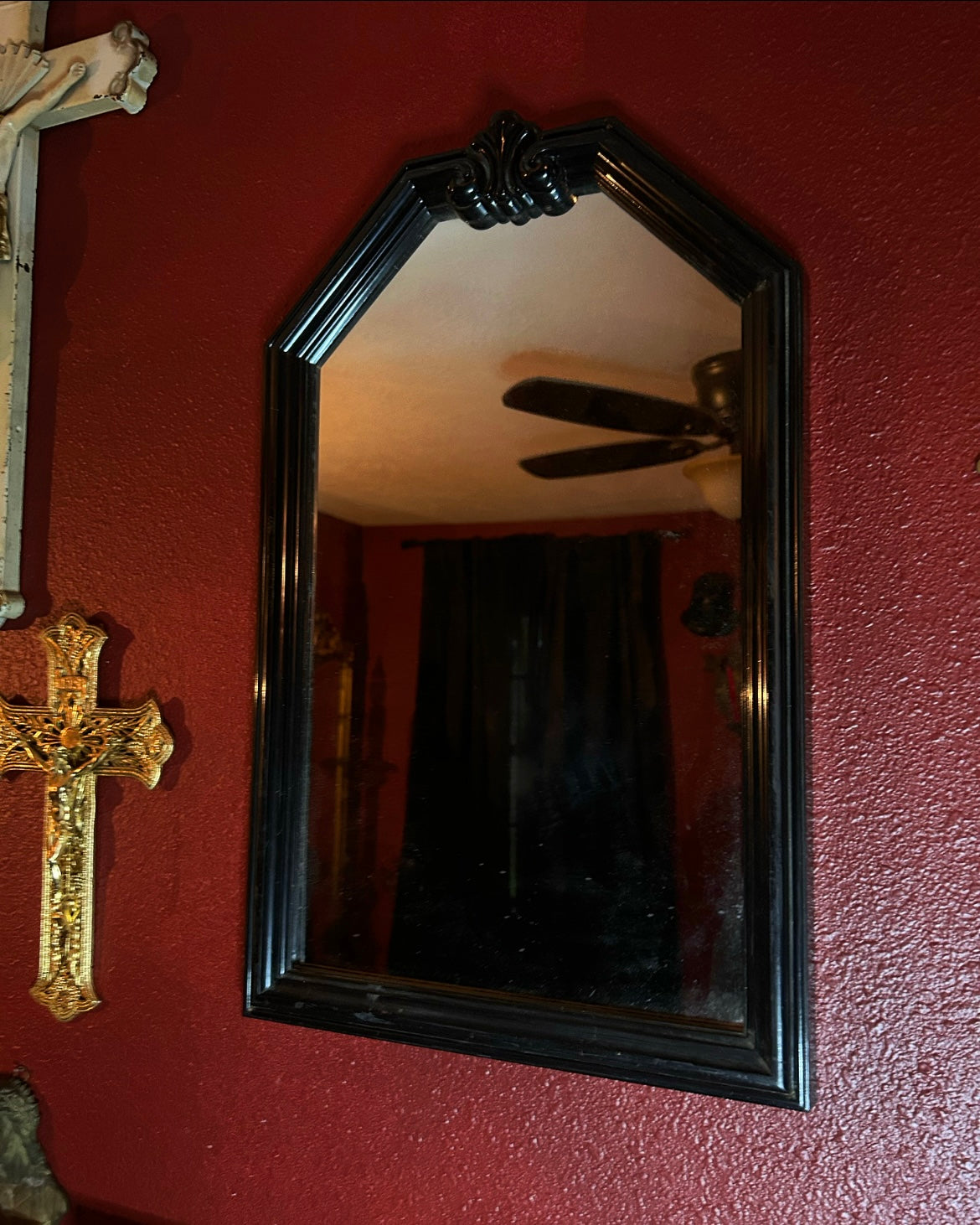 Gothic Tombstone Mirror