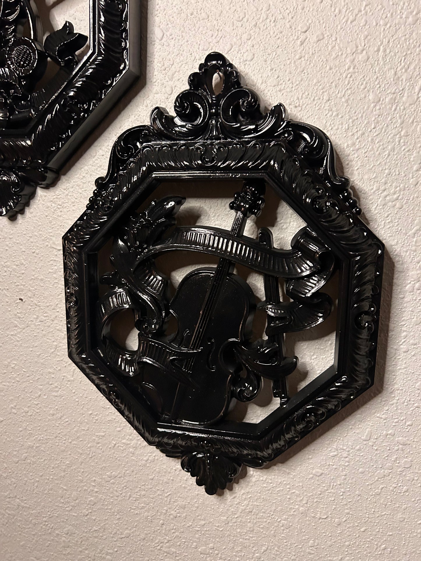 Trio of Gothic Music Plaques