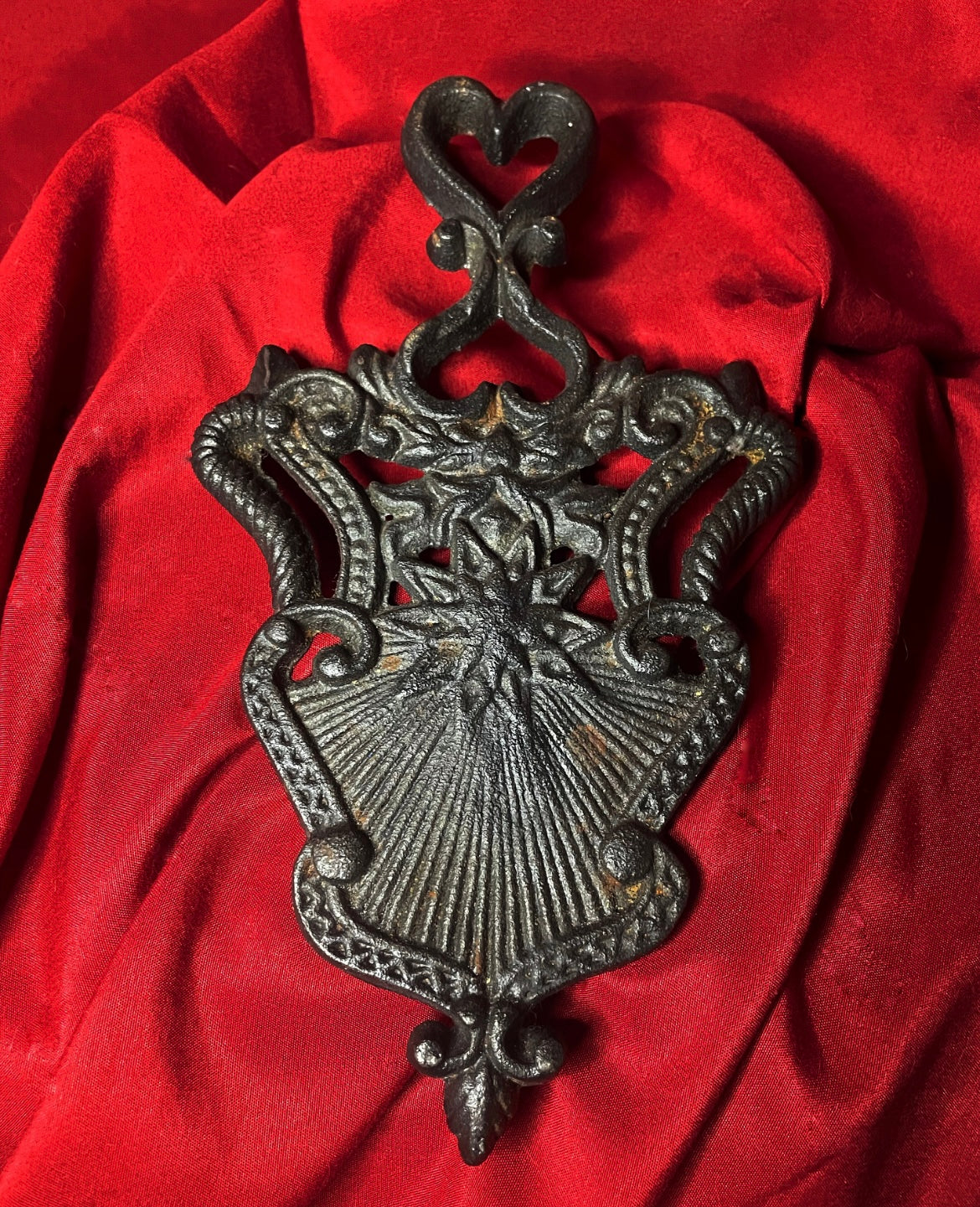 Ornate Cast Iron Trivet