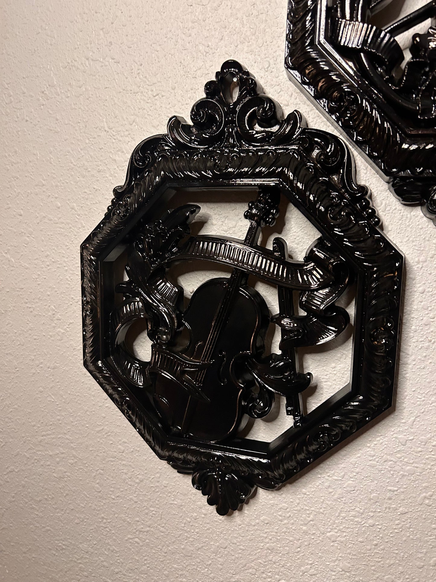 Trio of Gothic Music Plaques