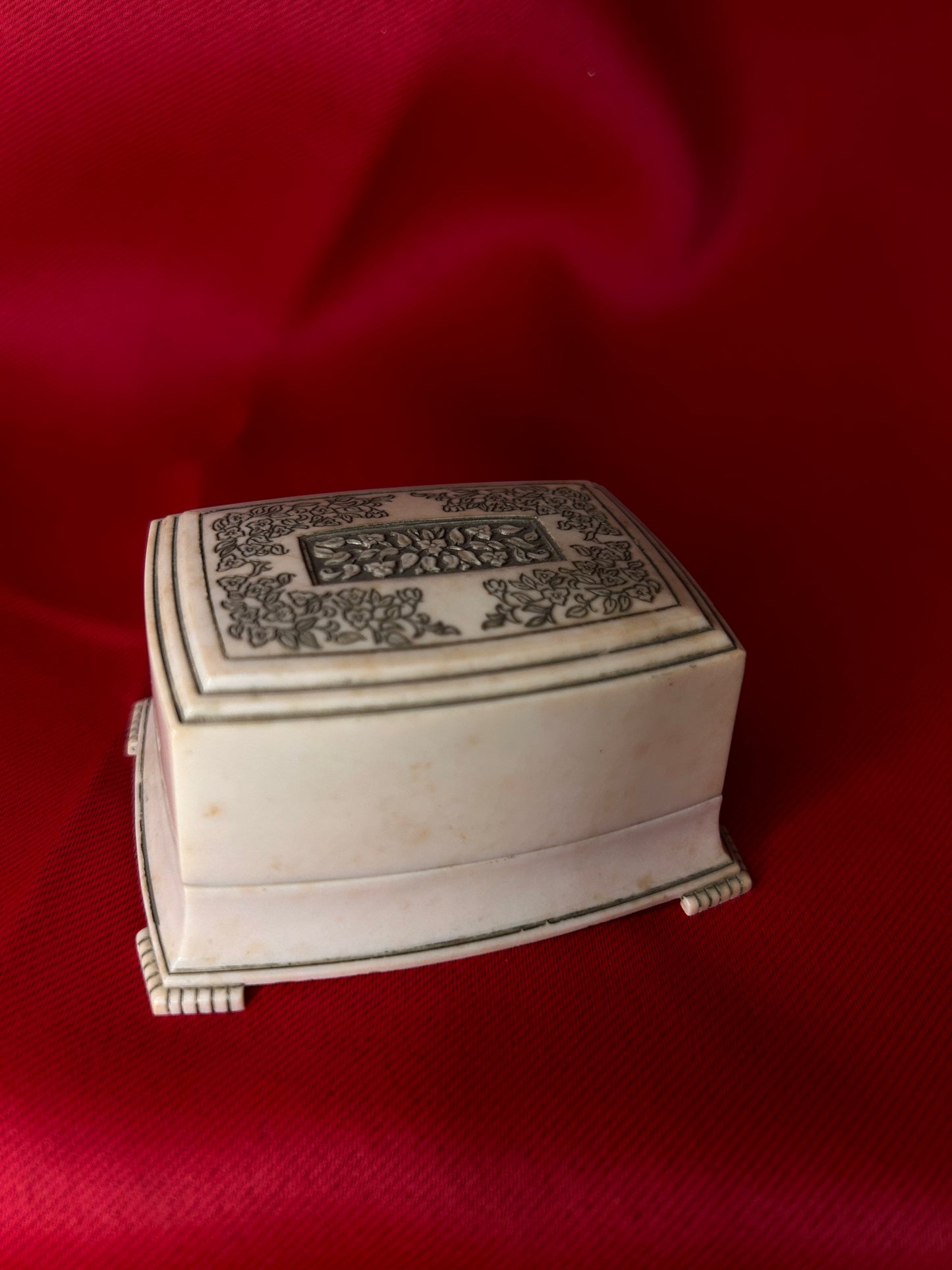 Art Deco Celluloid Ring Presentation Box