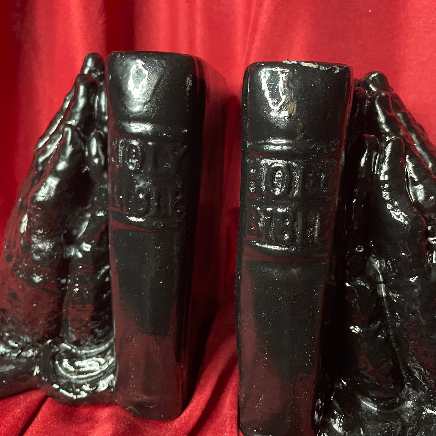 Gothic Prayer Hand Bookends