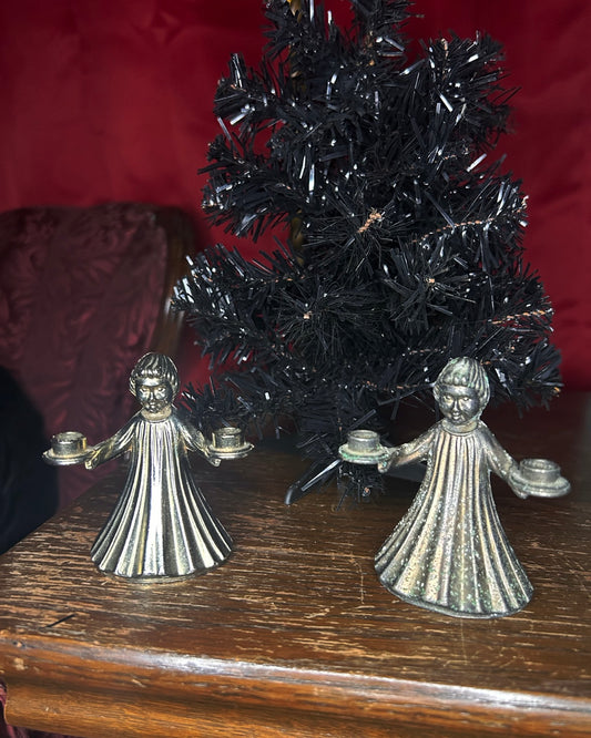 Pair of Choir Boys Candleholders