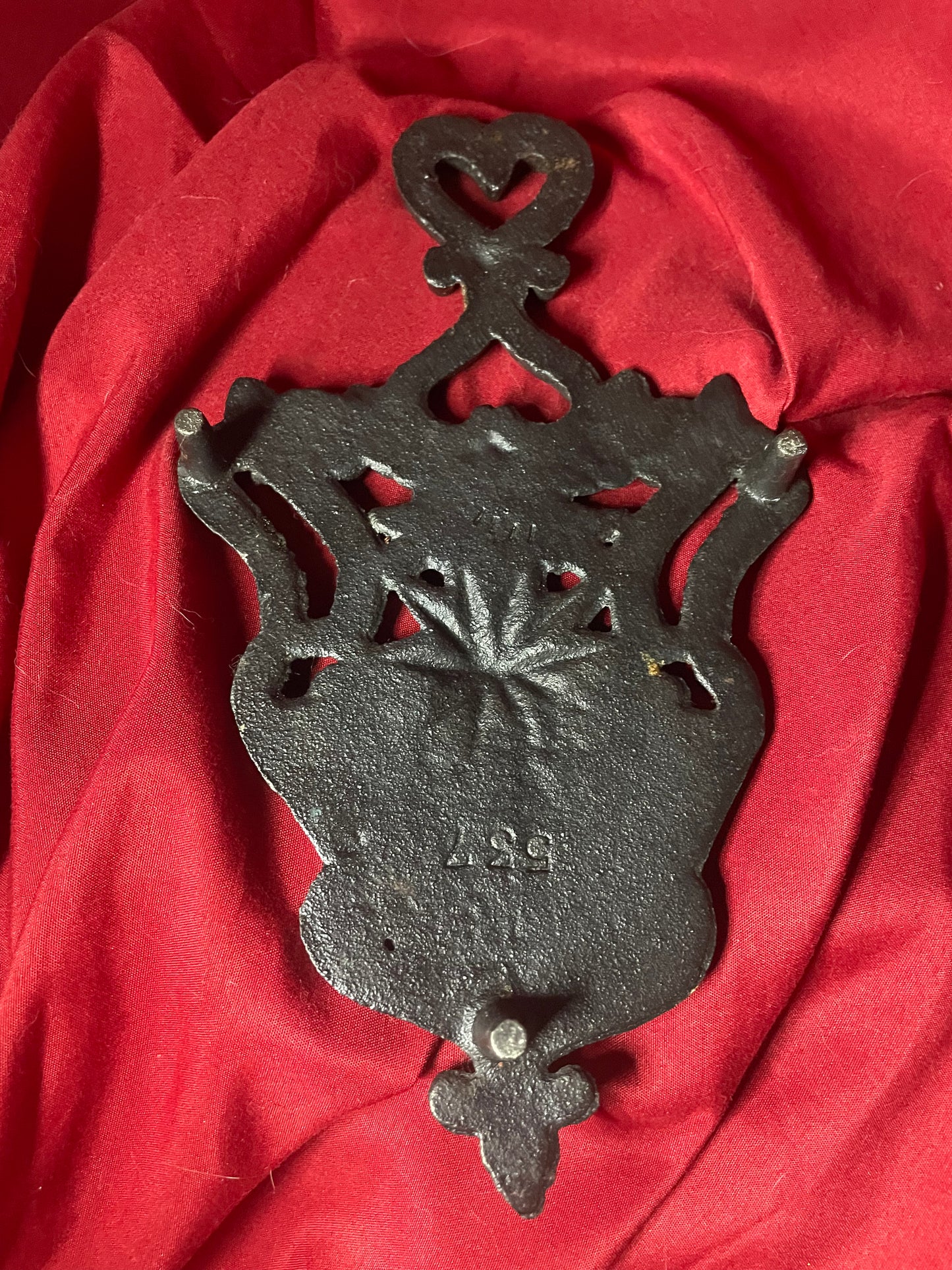 Ornate Cast Iron Trivet