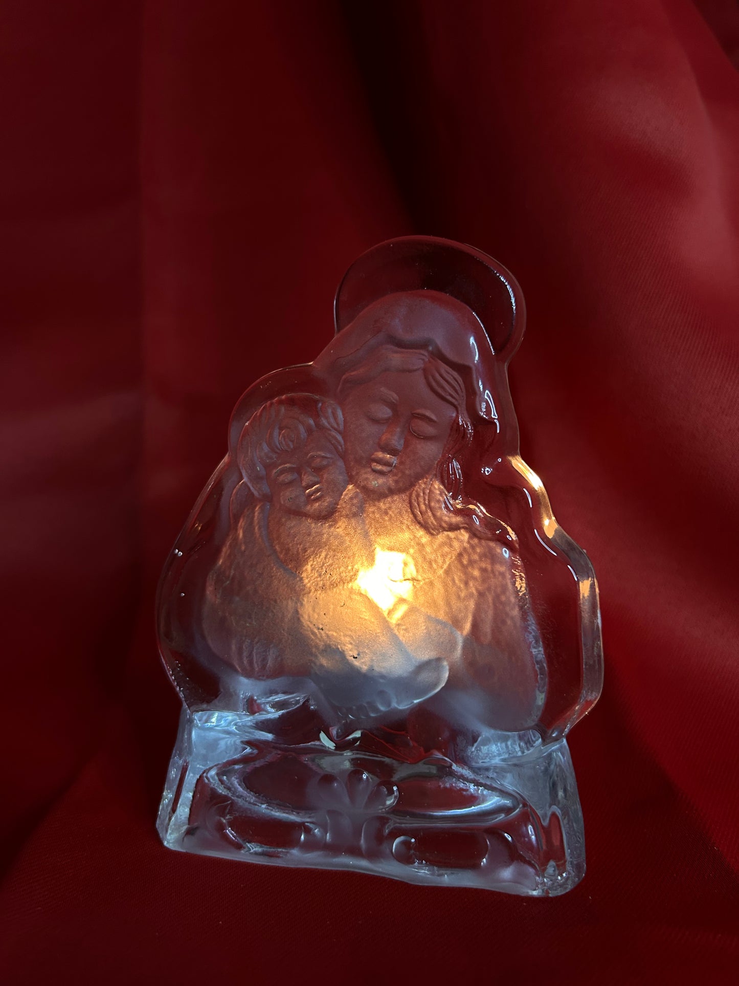 Madonna and Child Tealight Holder