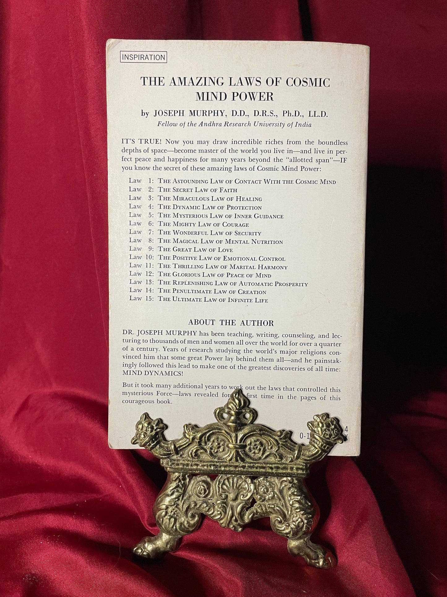 The Amazing Laws of Cosmic Mind Power