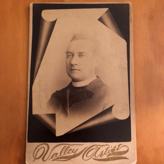 Priest Cabinet Card