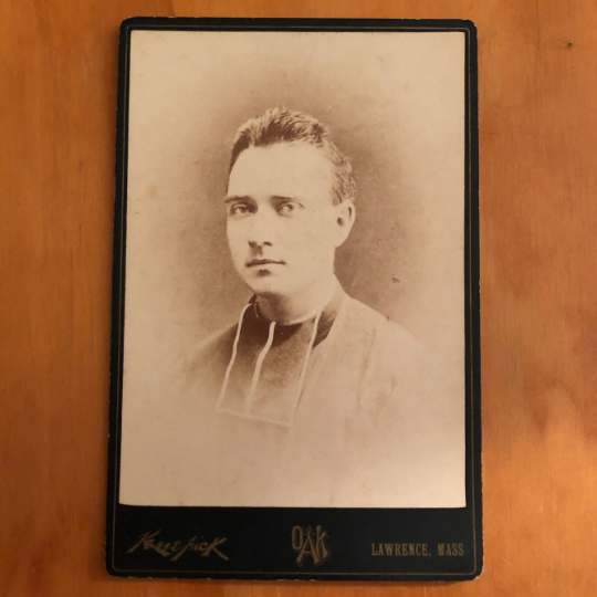 Priest Cabinet Card
