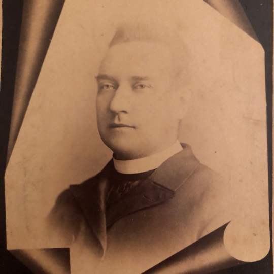 Priest Cabinet Card