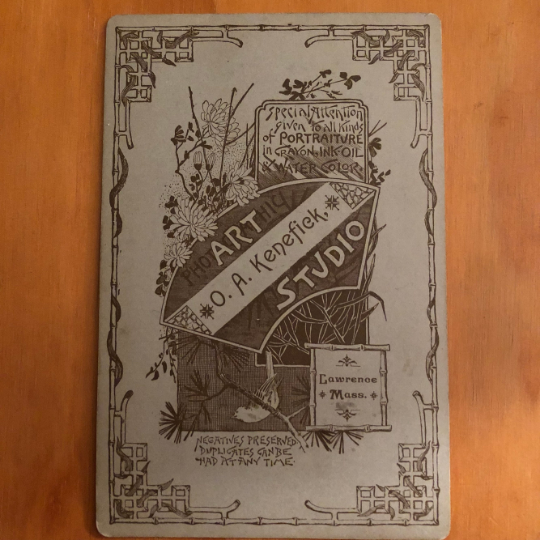 Priest Cabinet Card