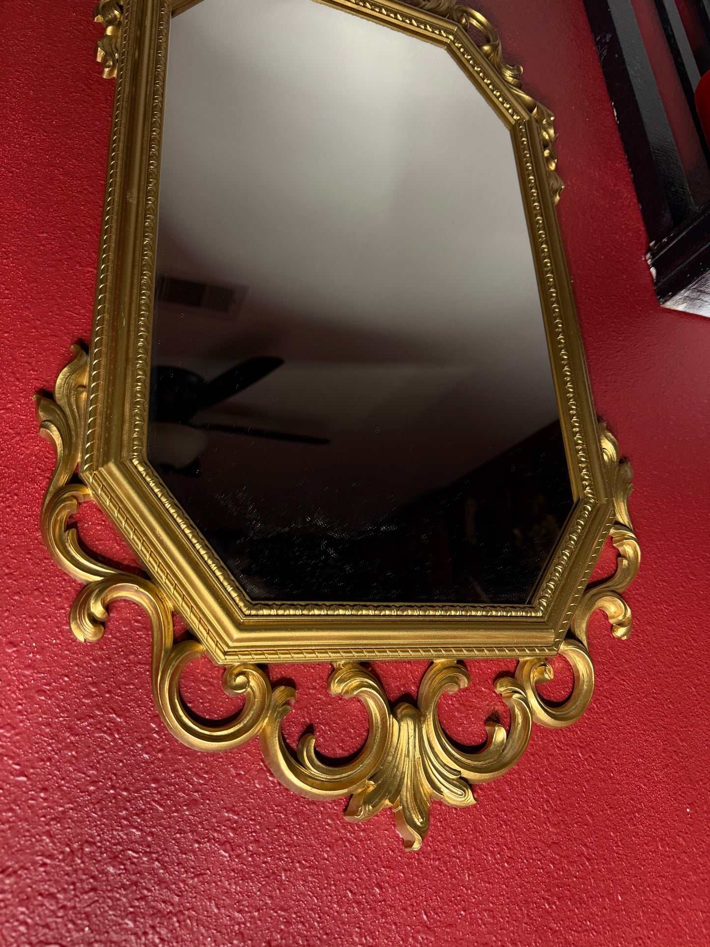 Gold Ornate Mirror