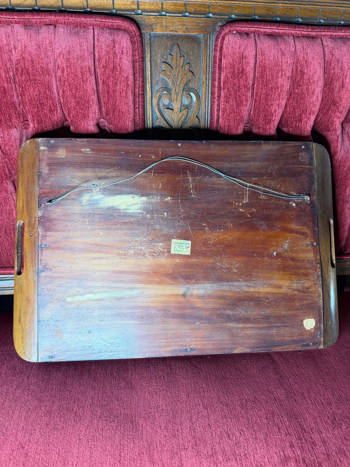 Rio De Janeiro Souvenir Butterfly Wings Tray