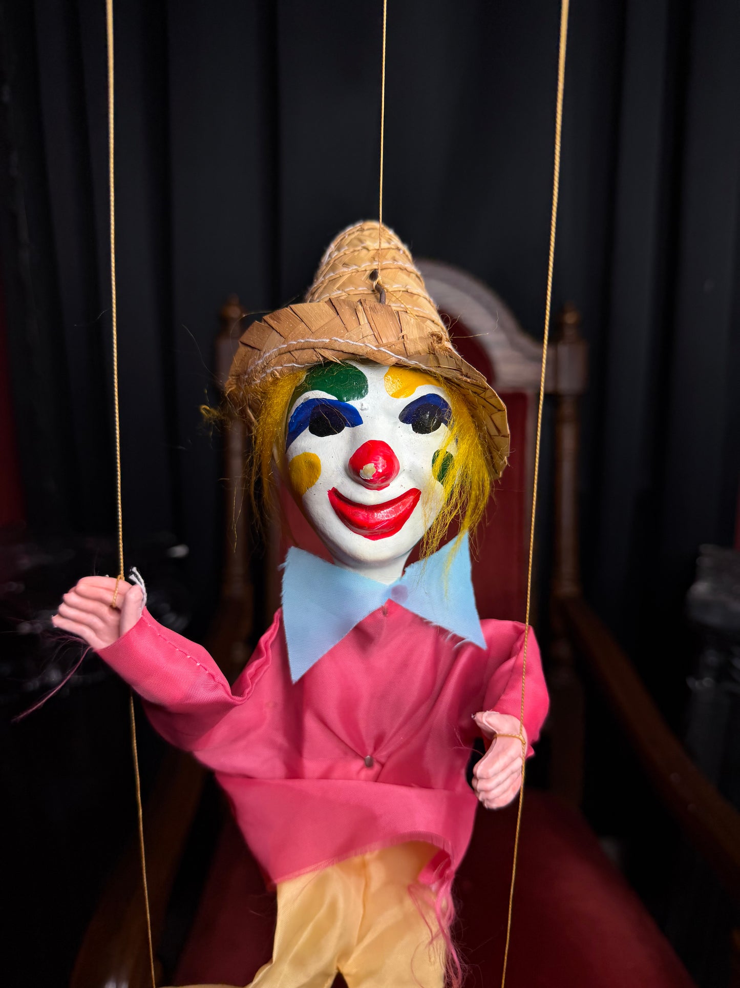 Clown Puppet Made in Mexico